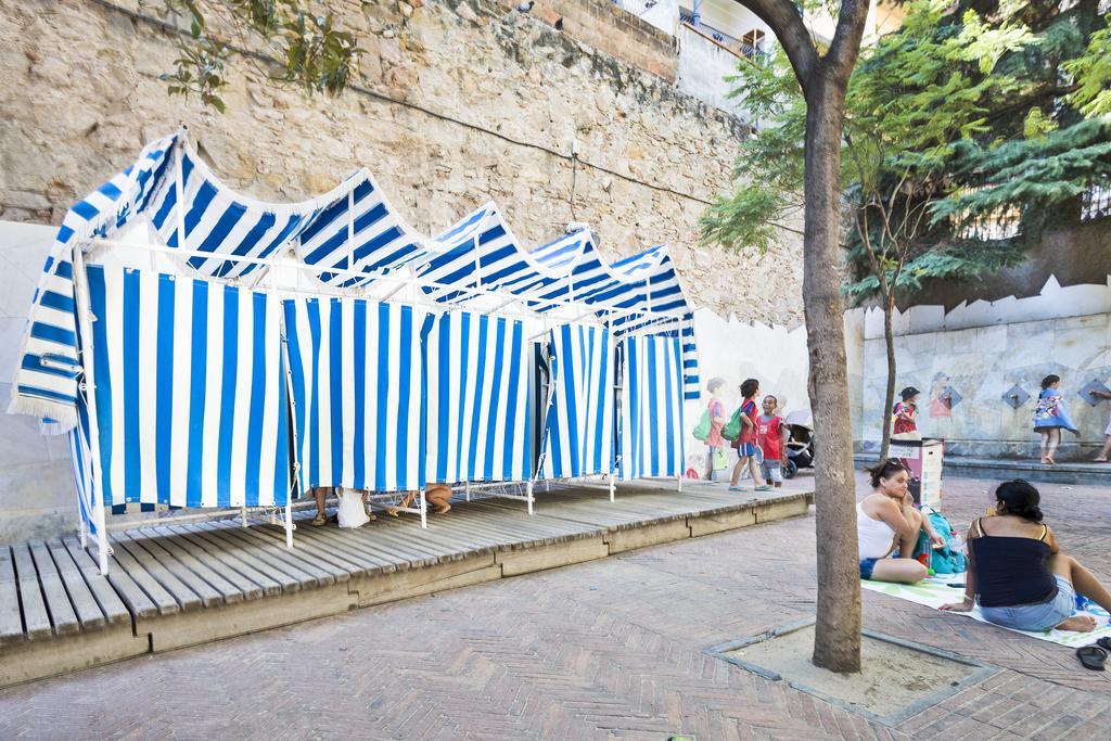 Habitat Apartments Garden View Barcelona Bagian luar foto