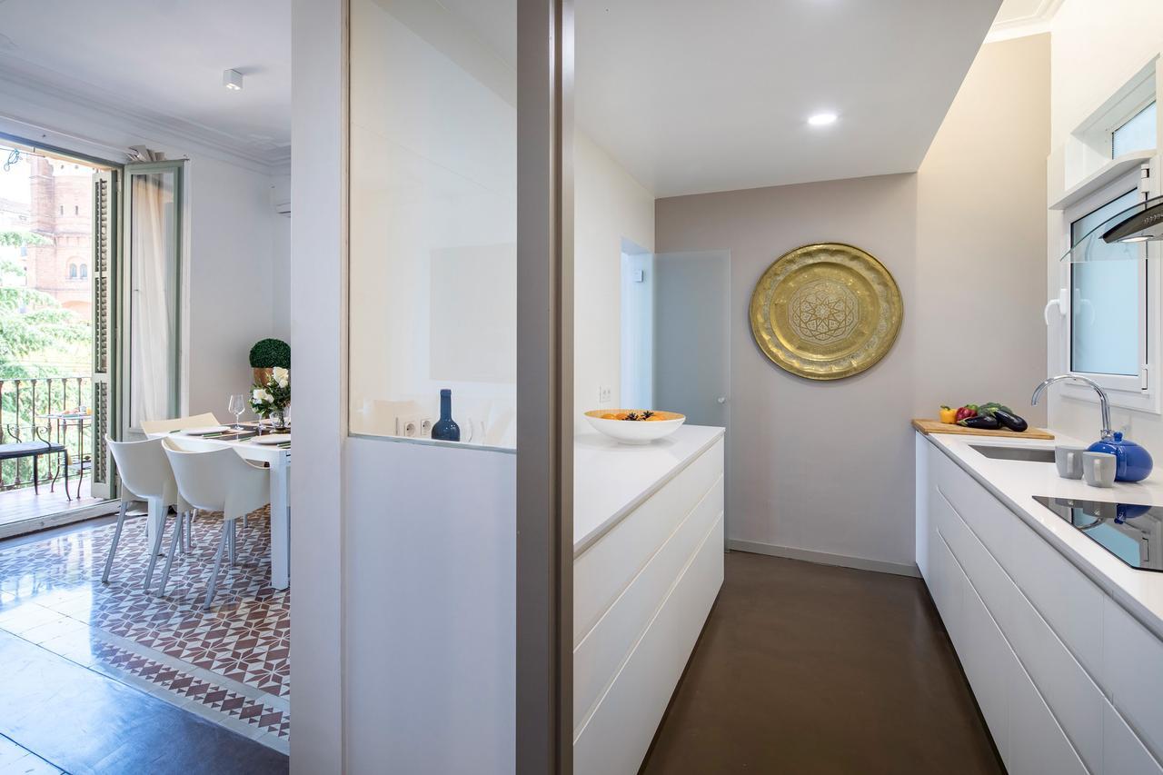 Habitat Apartments Garden View Barcelona Bagian luar foto